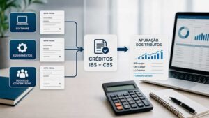 Créditos de IBS e CBS na apuração de tributos das empresas